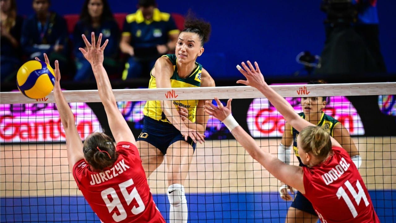 Vôlei: com show de Gabi, Brasil vence Alemanha e segue invicto na VNL