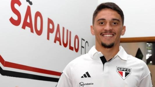 Pablo Maia renovou contrato com o São Paulo até o fim de 2027