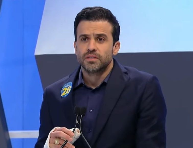 Marçal abre debate dizendo que Datena não é homem e se ‘comportou como um orangotango’