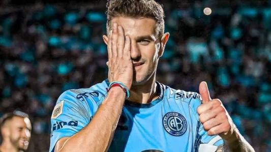 Pablo Veggetti em jogo pelo Belgramo