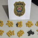 Polícia prende jovem de 23 anos que recebeu mais de 300 comprimidos de ecstasy pelos Correios