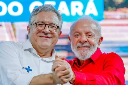 O ministro da Saúde, Padilha, e o presidente Lula