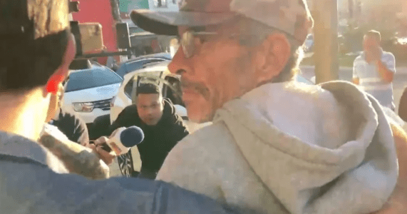 Ademilson, padrasto do jovem internado, em estado grave, após ingerir um bolinho de mandioca supostamente envenenado