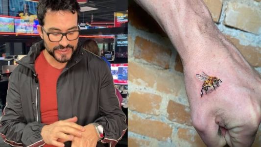 Padre Fábio de Melo fez tatuagem em homenagem à mãe