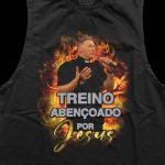 Blusa vendida pelo Padre Marcelo Rossi faz sucesso nas redes sociais: 'treino abençoado por Jesus'