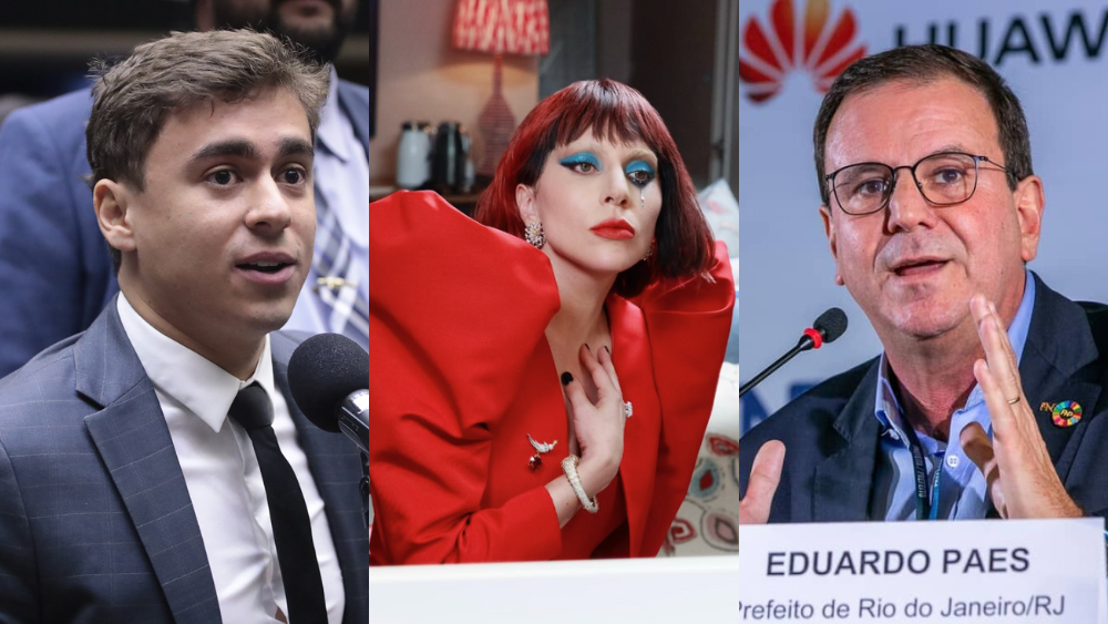 Show de Lady Gaga no Rio gera troca de farpas entre Eduardo Paes e Nikolas Ferreira