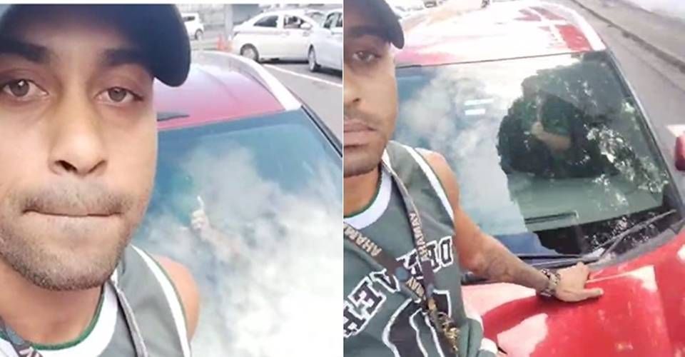 Homem é atropelado e arrastado por 2km em capô de carro; veja vídeo