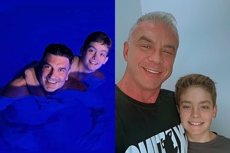 Edu Guedes exibe momento com filho de Ana Hickmann após polêmica com Alexandre Correa