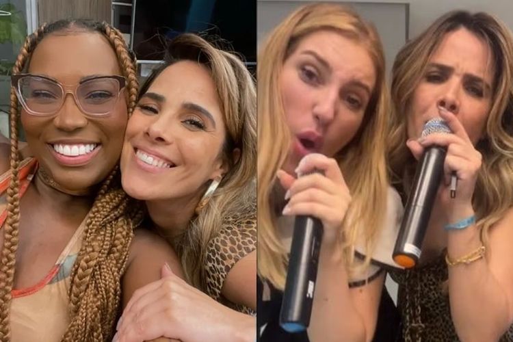 Wanessa Camargo promove noite de karaokê com ex-BBBs