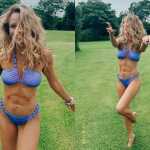 Mariana Ximenes impressiona ao mostrar barriga trincada e flexibilidade; veja vídeo