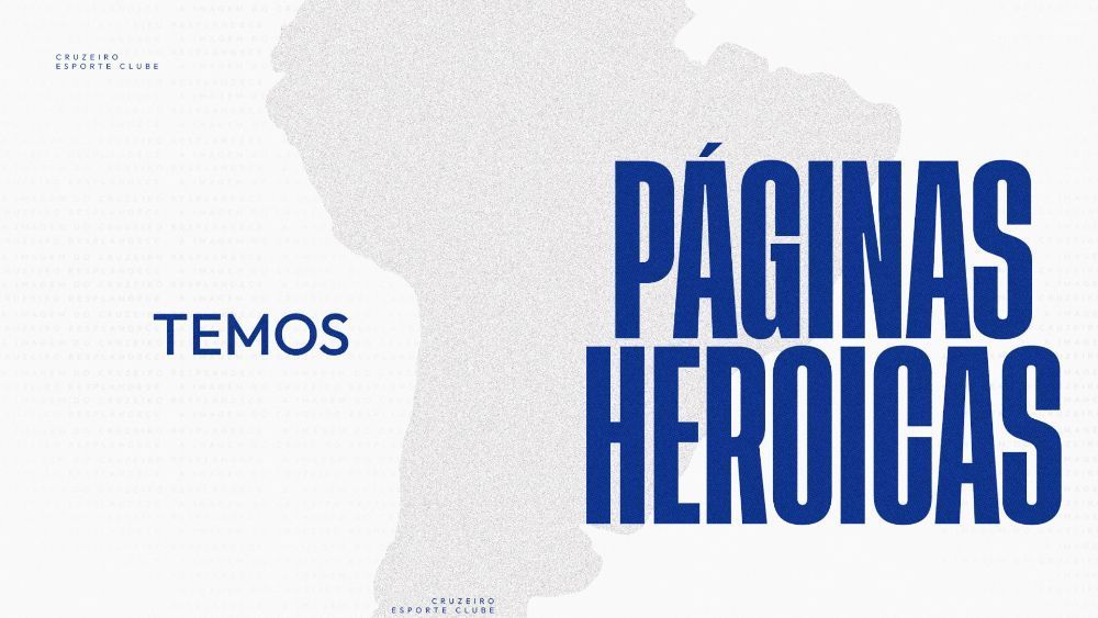 Cruzeiro prepara lançamento de novo uniforme: 'Páginas heroicas e imortais'