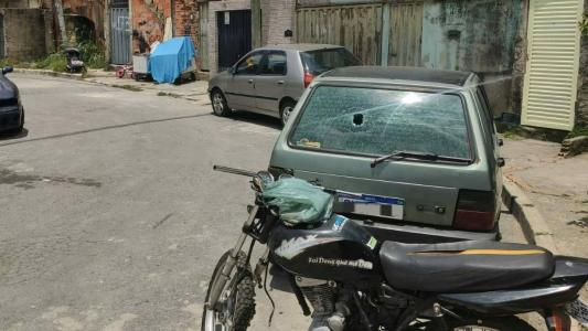Pai da criança foi assassinado no domingo (26)