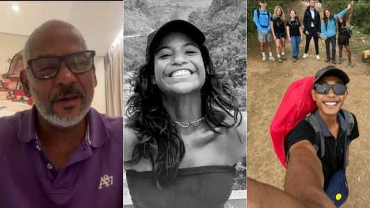 Manoel Marins, (à esquerda), pai de Juliana Marins detalhou conversa no qual teve com guia (à direita), após morte da filha na Indonésia.