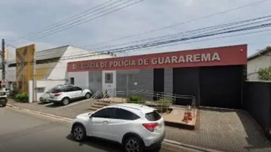Pai do menino está preso na Delegacia de Guararema