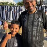 Torcedor-mirim do Atlético viaja para vivenciar primeira vez no Mineirão