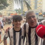 Amor pelo Atlético faz pai e filho pegarem estrada e percorrerem mil quilômetros até Muriaé