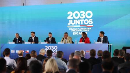 Países oficializaram a candidatura em cerimônia nesta terça (7)