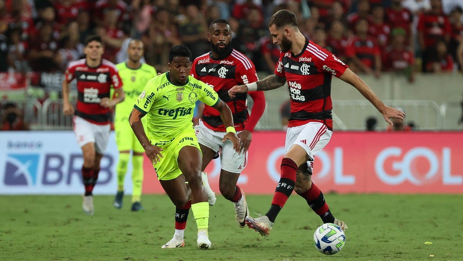 Campeão, Palmeiras recebeu R$ 113 milhões a menos que Flamengo em cotas de TV