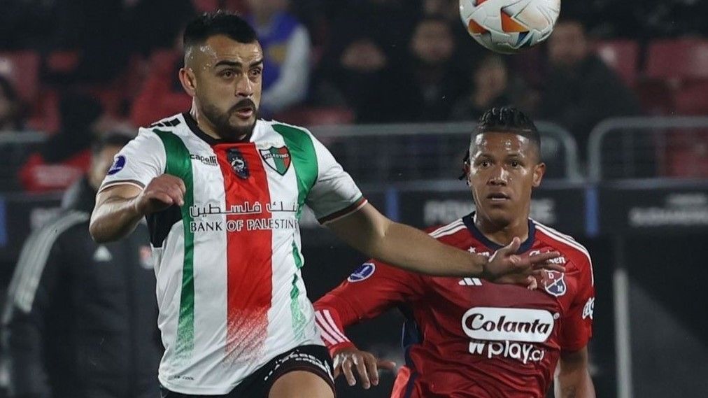 Independiente Medellín marca no fim e empata com Palestino pela Sul-Americana