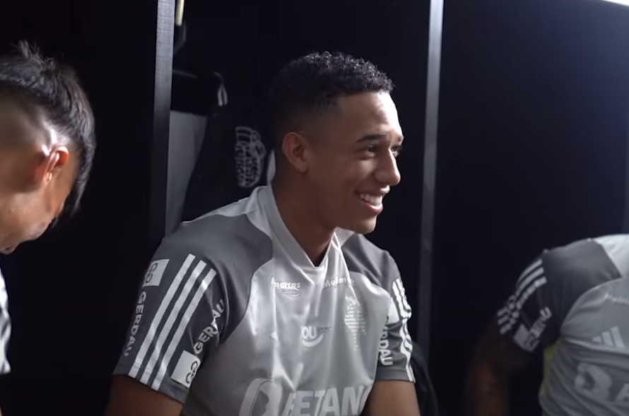 Reforço do Atlético, Palacios treina com o grupo antes da semifinal do Mineiro