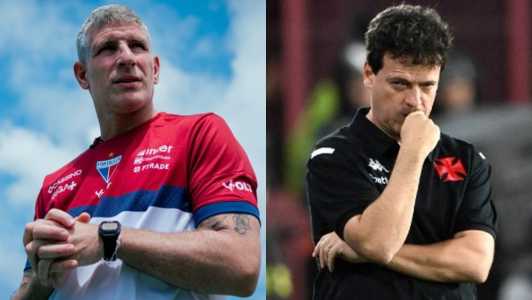 Martín Palermo e Fernando Diniz se enfrentam nesta quarta-feira (15), no Castelão