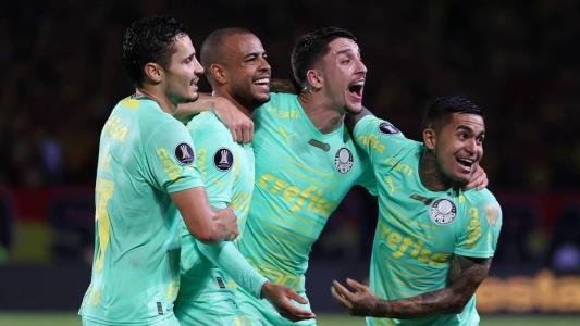 Palmeiras atropela Deportivo Pereira e coloca um pé na semifinal da Libertadores