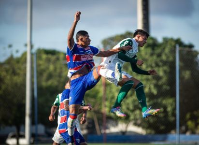 Palmeiras e Fortaleza empatam pelo Brasileiro Sub-20