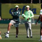 Palmeiras deve ter força máxima contra Fortaleza; veja como foi o treino