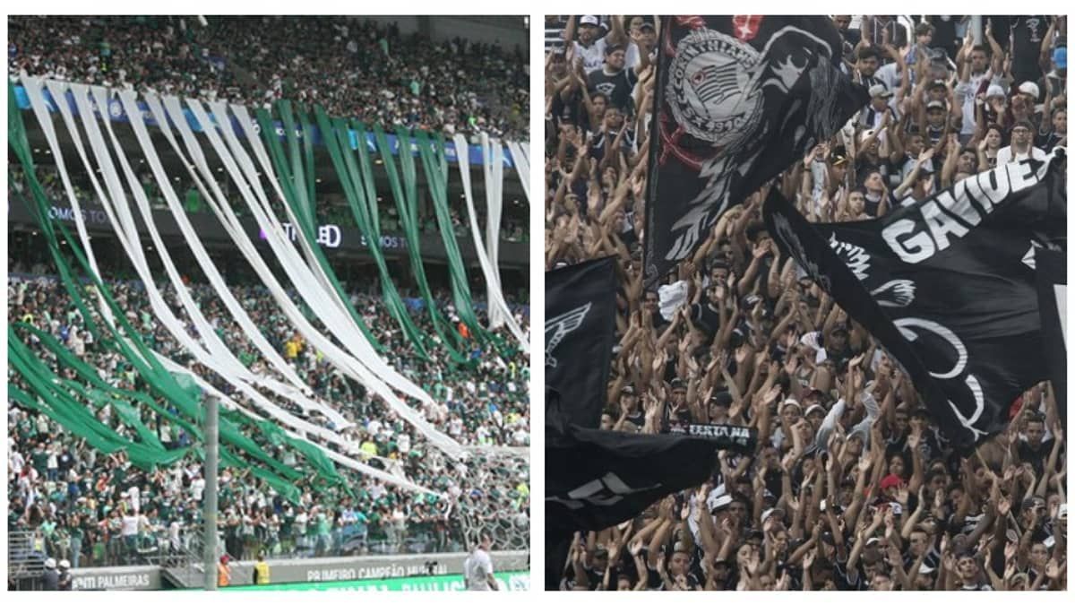 Maior Raio-X do Torcedor: Corinthians e Palmeiras são os mais citados como rivais 