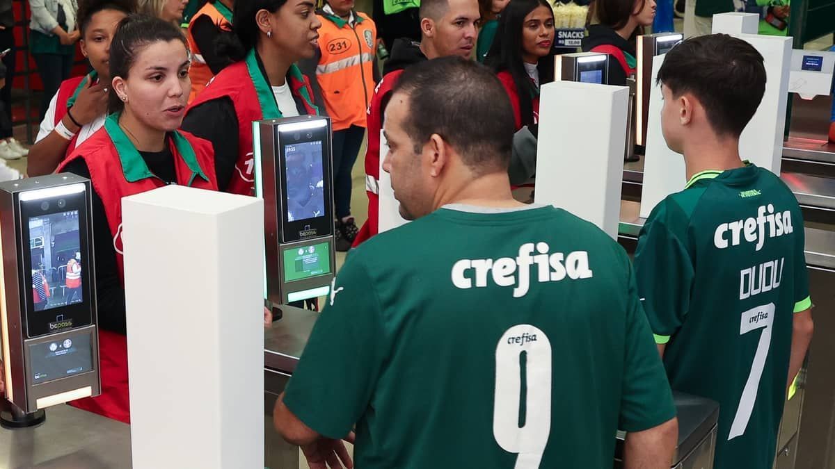 Palmeiras e WTorre divergem sobre biometria facial no Allianz Parque; entenda