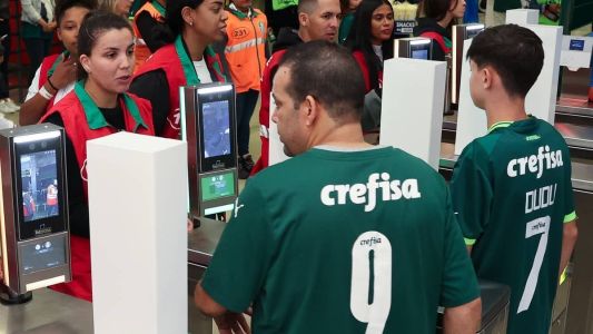 Palmeiras e WTorre divergem sobre acesso com biometria facial no Allianz Parque
