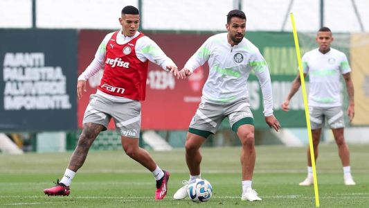 Palmeiras faz primeiro treino sem Dudu de olho na Libertadores