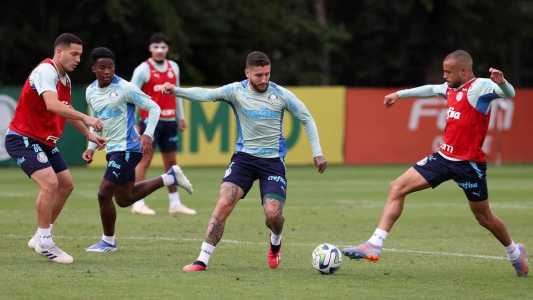 Palmeiras finalizou preparação para encarar o Fortaleza; veja time provável