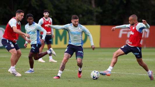Palmeiras finalizou preparação para encarar o Fortaleza; veja time provável