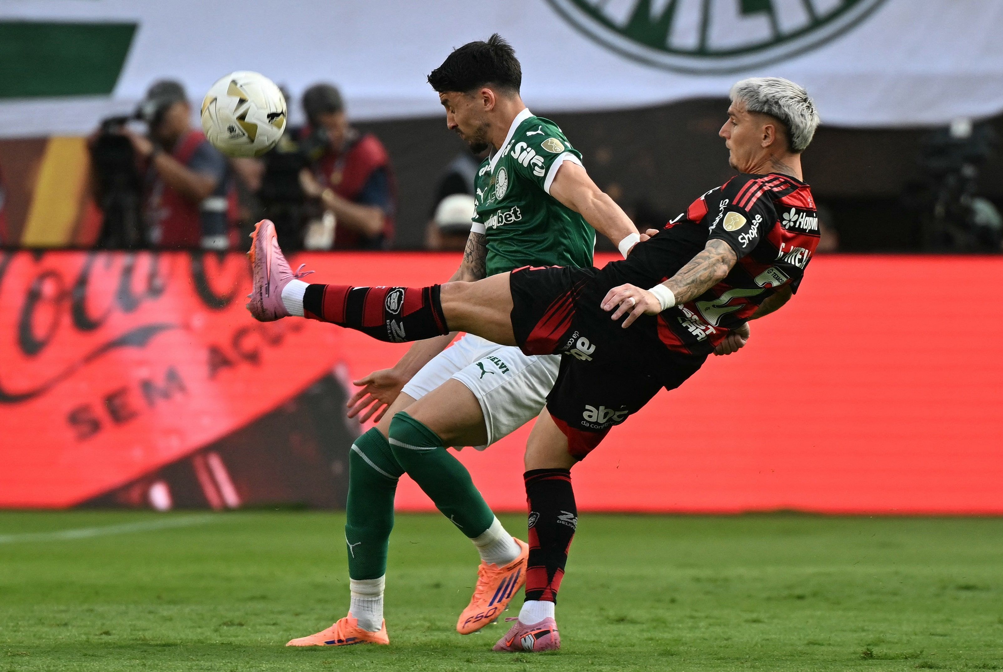 Palmeiras x Flamengo: veja imagens da final da Libertadores em Lima