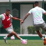 Palmeiras se reapresenta após goleada e treina com reservas