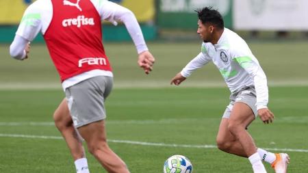 Palmeiras se reapresenta com Dudu e Rony treinando normalmente
