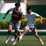 Palmeiras treina com time misto para pegar o Cuiabá
