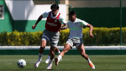 Palmeiras treina com time misto para pegar o Cuiabá; Gómez será desfalque