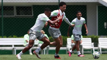 Palmeiras treina pela manhã e convocados se reapresentam de tarde