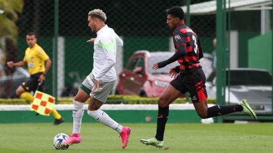 Palmeiras vence o Oeste em jogo-treino na Academia de Futebol