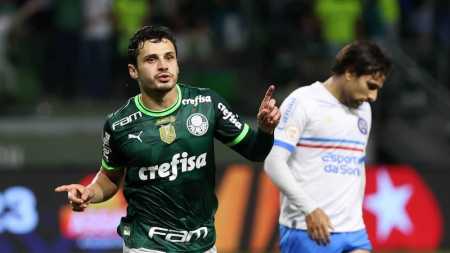 Palmeiras venceu o Bahia com tranquilidade
