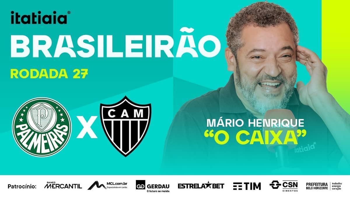 Palmeiras x Atlético: assista, ao vivo, à transmissão da Itatiaia