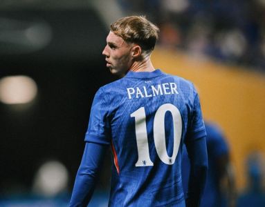 Cole Palmer em ação pelo Chelsea no Mundial de Clubes da Fifa
