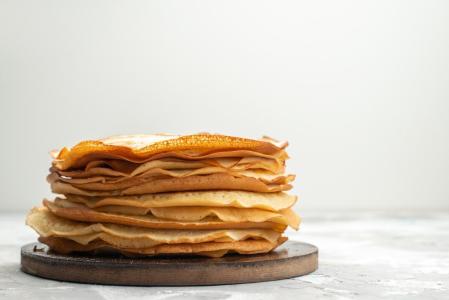 Panqueca feita com aveia