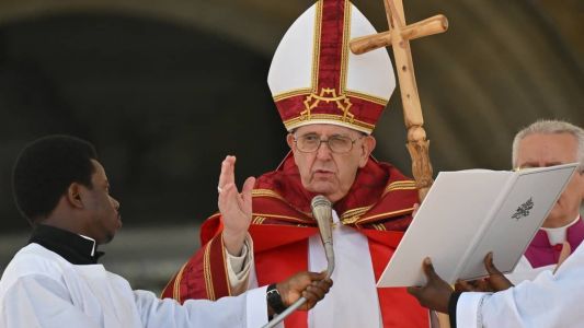 Papa celembrou a missa de Ramos neste domingo (2)