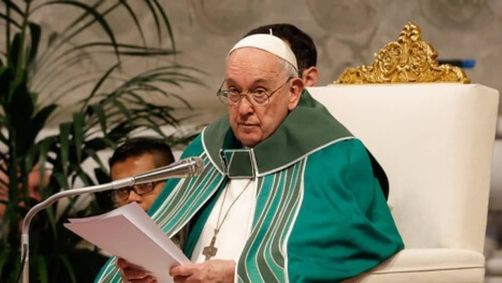 Papa destacou a necessidade da abertura de corredores para garantir a chegada da ajuda humanitária (foto: ANSA)