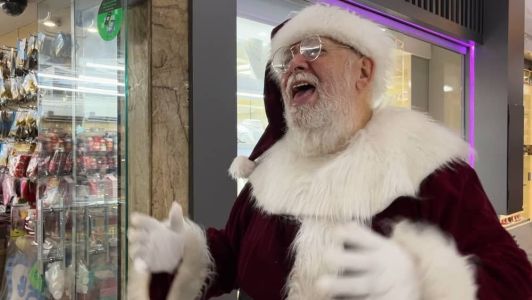 Papai Noel mais antigo de BH tem quase 100 eventos agendados