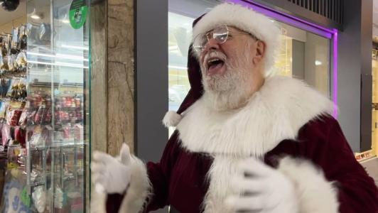 Papai Noel mais antigo de BH tem quase 100 eventos agendados