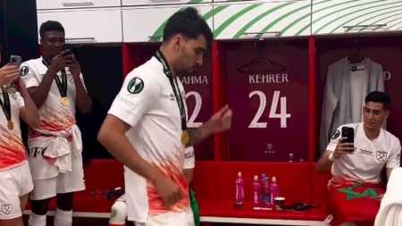 Paquetá dançou ao som de 'Jogadinha do Paquetá' no vestiário do West Ham